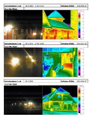 Thermografie von Gebäuden - Gebäudethermografie für Calw - Pforzheim - Stuttgart - Böblingen - Leonberg - Sindelfingen -Ulm - Karlsruhe